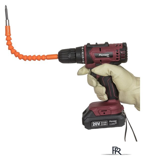 Дрель-шуруповерт Pioneer Tools CD-M2002C-USP (с 2-мя АКБ, кейс, оснастка) - Изображение №6 — Интернет-магазин ПроЗаказ