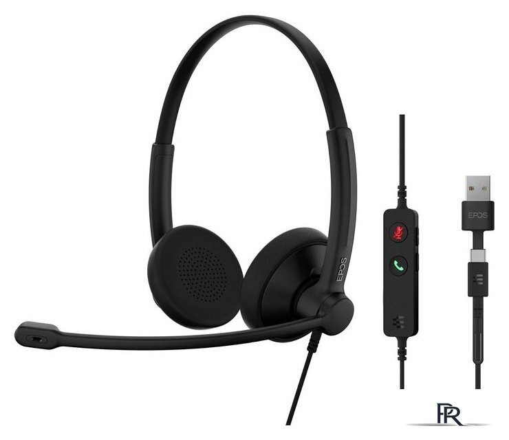 Офисная гарнитура Epos Impact 100 UC Stereo USB-C+A - Изображение №1 — Интернет-магазин ПроЗаказ