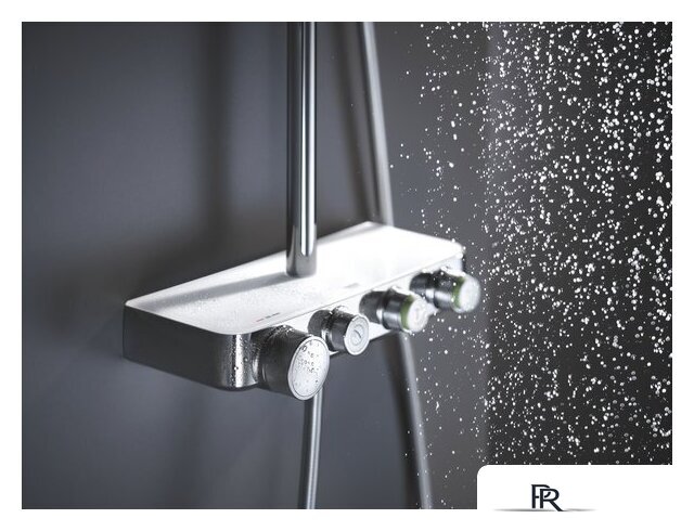 Душевая система  Grohe Euphoria SmartControl System 310 Duo 26507LS0 (белая луна/хром) - Изображение №6 — Интернет-магазин ПроЗаказ