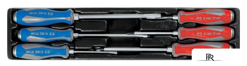 Набор отверток King Tony 9-30206MR (6 предметов) - Изображение №1 — Интернет-магазин ПроЗаказ