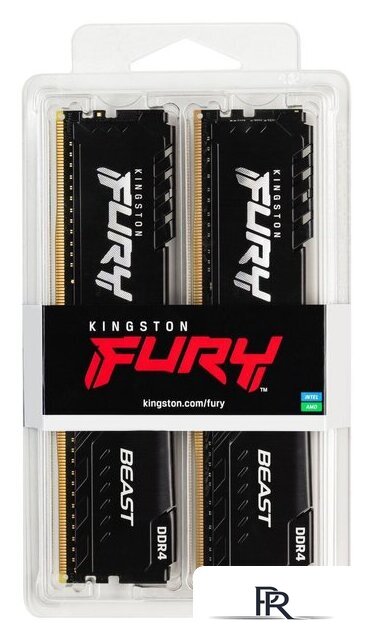 Оперативная память Kingston FURY Beast 2x16ГБ DDR4 3200 МГц KF432C16BB1K2/32WP - Изображение №7 — Интернет-магазин ПроЗаказ