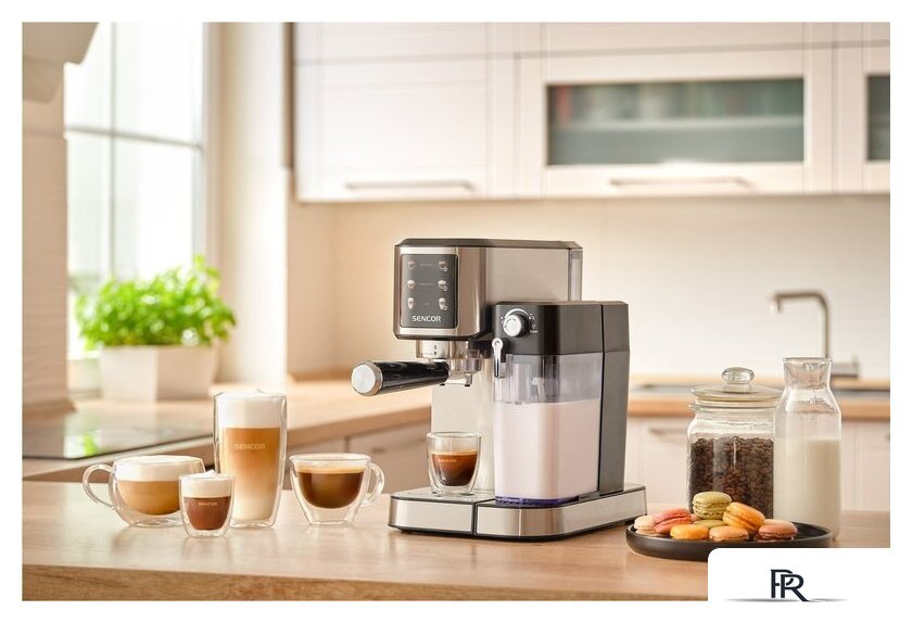 Рожковая кофеварка Sencor SES 4910SS - Изображение №10 — Интернет-магазин ПроЗаказ
