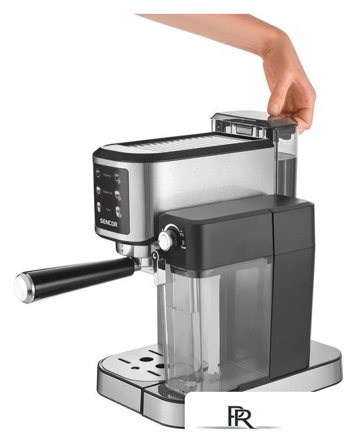 Рожковая кофеварка Sencor SES 4910SS - Изображение №8 — Интернет-магазин ПроЗаказ