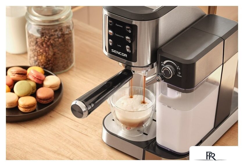 Рожковая кофеварка Sencor SES 4910SS - Изображение №12 — Интернет-магазин ПроЗаказ