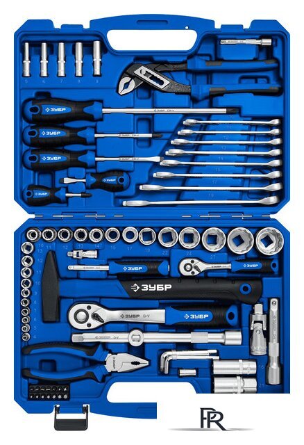 Набор домашнего мастера Зубр 27670-H76 (76 предметов) - Изображение №1 — Интернет-магазин ПроЗаказ