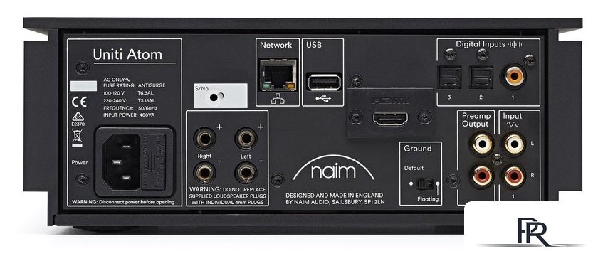 Сетевой ресивер Naim Uniti Atom (HDMI) - Изображение №3 — Интернет-магазин ПроЗаказ