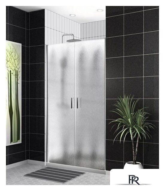 Душевая дверь BelBagno UNO-B-2-110-CH-Cr - Изображение №1 — Интернет-магазин ПроЗаказ