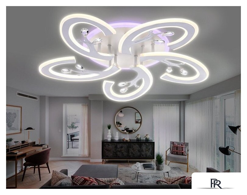 Припотолочная люстра Ambrella light Acrylica FA512 - Изображение №4 — Интернет-магазин ПроЗаказ