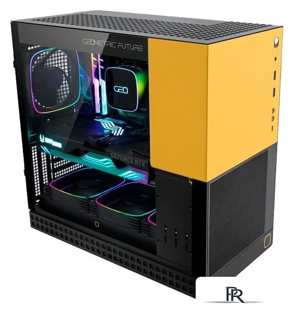 Корпус Geometric Future Model 4 King Arthur (черный/желтый) - Изображение №6 — Интернет-магазин ПроЗаказ