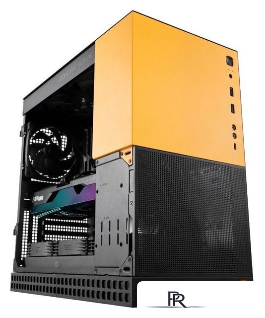 Корпус Geometric Future Model 4 King Arthur (черный/желтый) - Изображение №5 — Интернет-магазин ПроЗаказ
