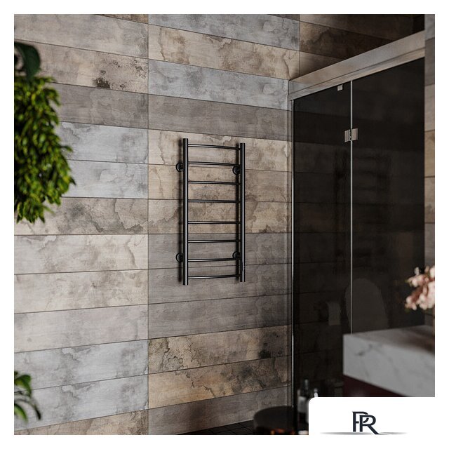 Полотенцесушитель Roxen Santi BK-109AW-8T 11030-4385B (черный) - Изображение №5 — Интернет-магазин ПроЗаказ