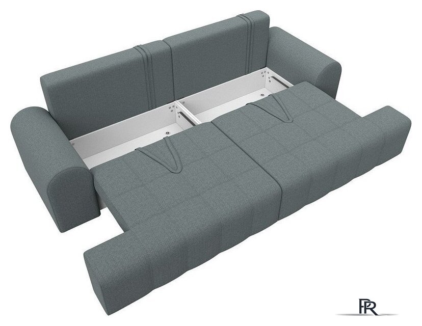 Диван Лига диванов Лига-080 131111 (рогожка амур 07 серый) - Изображение №8 — Интернет-магазин ПроЗаказ