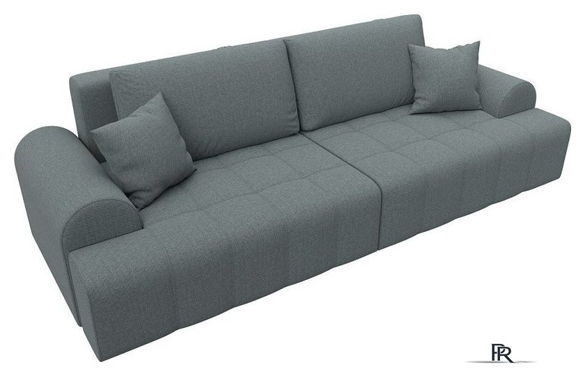 Диван Лига диванов Лига-080 131111 (рогожка амур 07 серый) - Изображение №6 — Интернет-магазин ПроЗаказ