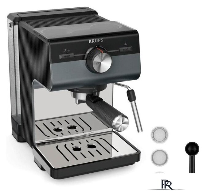Рожковая кофеварка Krups Authentic+ XP384G10 - Изображение №1 — Интернет-магазин ПроЗаказ