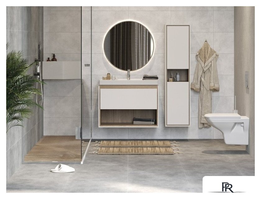  Cersanit Тумба с умывальником Louna 80 + Como 80 - Изображение №5 — Интернет-магазин ПроЗаказ