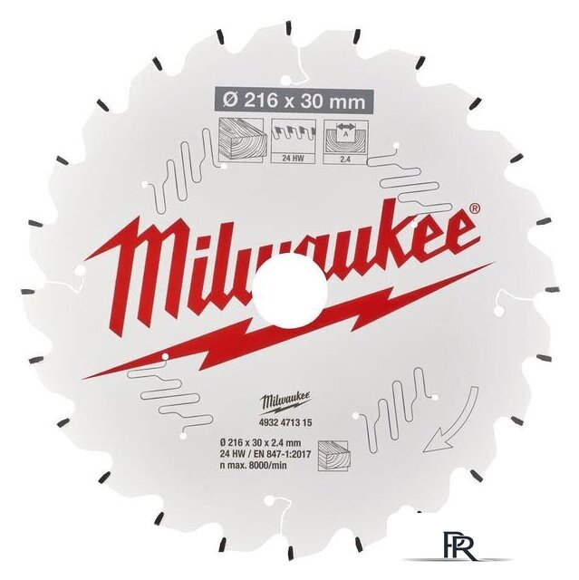 Пильный диск Milwaukee 4932471315 - Изображение №1 — Интернет-магазин ПроЗаказ