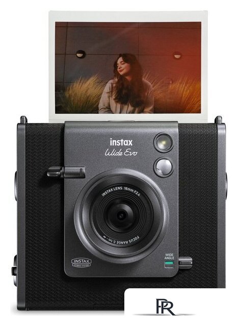 Фотоаппарат Fujifilm Instax Wide Evo (черный) - Изображение №5 — Интернет-магазин ПроЗаказ