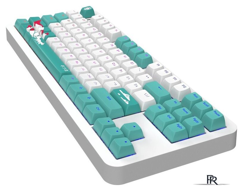 Клавиатура Red Square Alumix TKL Classic Kitsune (белый, g3ms Aquamarine) - Изображение №5 — Интернет-магазин ПроЗаказ