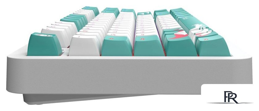 Клавиатура Red Square Alumix TKL Classic Kitsune (белый, g3ms Aquamarine) - Изображение №6 — Интернет-магазин ПроЗаказ