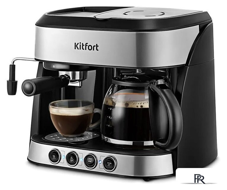Рожковая кофеварка Kitfort KT-7185 - Изображение №1 — Интернет-магазин ПроЗаказ