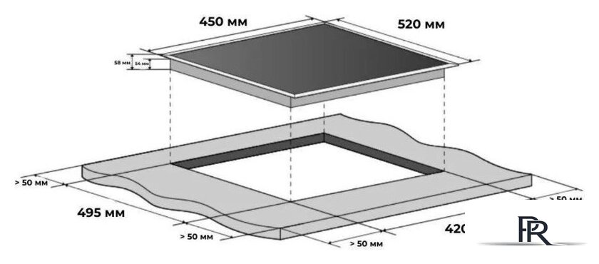 Варочная панель Meferi MIH453WH Power - Изображение №5 — Интернет-магазин ПроЗаказ