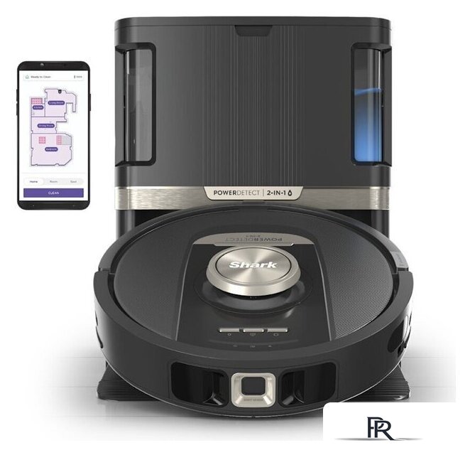 Робот-пылесос Shark PowerDetect 2 в 1 Robot Vacuum and Mop with NeverTouch Pro Base RV2820ZE - Изображение №3 — Интернет-магазин ПроЗаказ