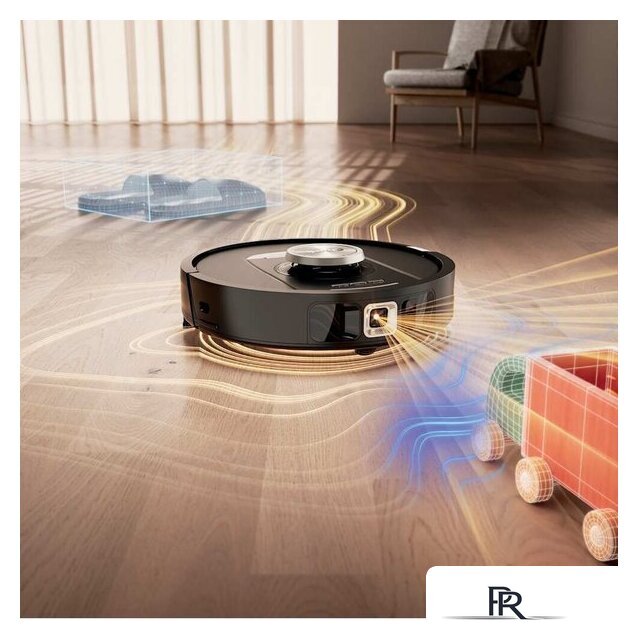 Робот-пылесос Shark PowerDetect 2 в 1 Robot Vacuum and Mop with NeverTouch Pro Base RV2820ZE - Изображение №6 — Интернет-магазин ПроЗаказ