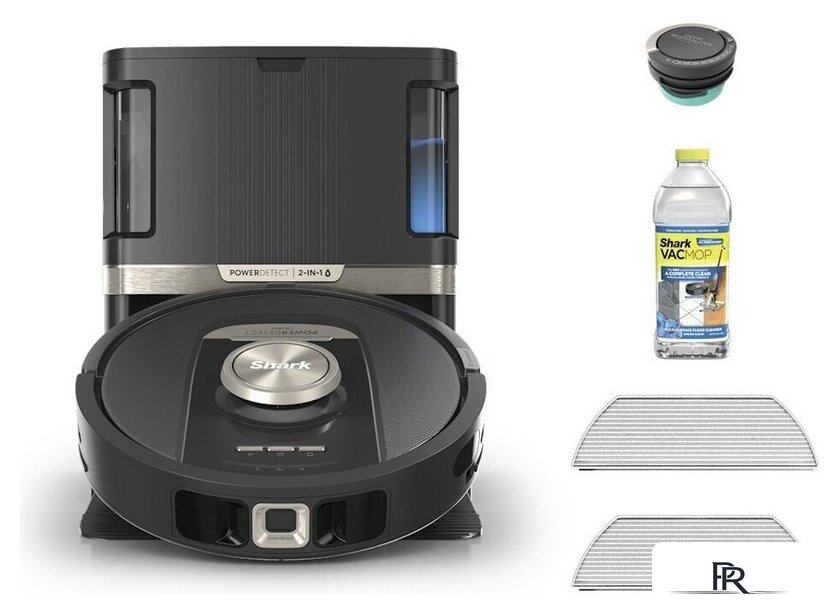 Робот-пылесос Shark PowerDetect 2 в 1 Robot Vacuum and Mop with NeverTouch Pro Base RV2820ZE - Изображение №2 — Интернет-магазин ПроЗаказ