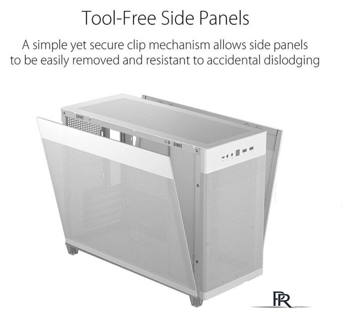 Корпус ASUS Prime AP201 (белый) - Изображение №3 — Интернет-магазин ПроЗаказ