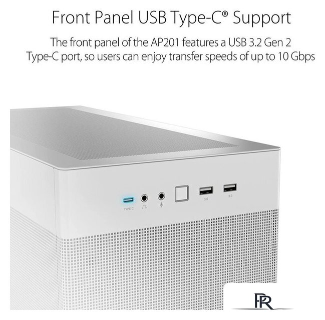 Корпус ASUS Prime AP201 (белый) - Изображение №5 — Интернет-магазин ПроЗаказ