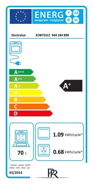 Электрический духовой шкаф Electrolux EOB7S31Z - Изображение №10 — Интернет-магазин ПроЗаказ