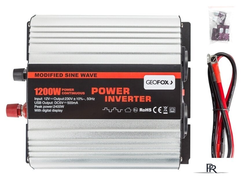 Автомобильный инвертор GEOFOX MD 1200W - Изображение №5 — Интернет-магазин ПроЗаказ