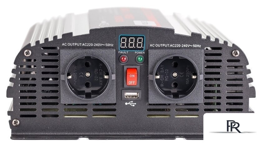 Автомобильный инвертор GEOFOX MD 1200W - Изображение №4 — Интернет-магазин ПроЗаказ