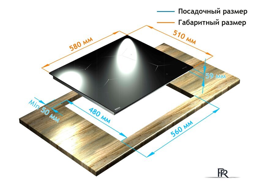 Варочная панель Backer BIH604-1T-S4 Black - Изображение №4 — Интернет-магазин ПроЗаказ