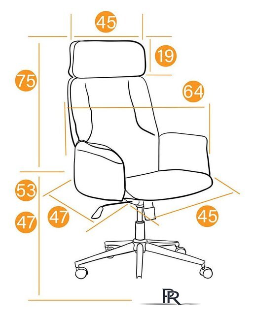 Офисное кресло TetChair Charm (серый) - Изображение №15 — Интернет-магазин ПроЗаказ