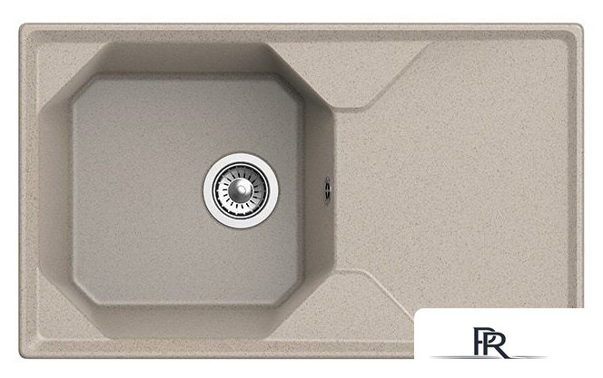 Кухонная мойка GranFest GF-U-840L (песочный) - Изображение №2 — Интернет-магазин ПроЗаказ