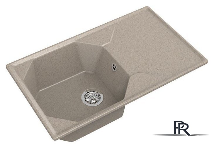 Кухонная мойка GranFest GF-U-840L (песочный) - Изображение №1 — Интернет-магазин ПроЗаказ
