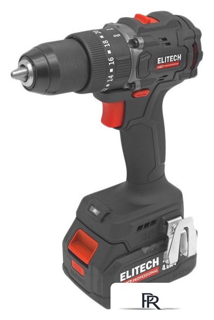 Ударная дрель-шуруповерт ELITECH HD Professional CD 20ISL2 E2201.041.02 (с 2-мя АКБ 4 Ач, кейс) - Изображение №1 — Интернет-магазин ПроЗаказ