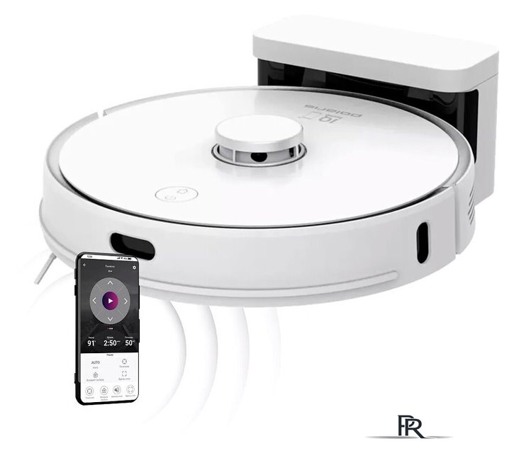 Робот-пылесос Polaris PVCR 0905 WIFI IQ Home Panorama Aqua (белый) - Изображение №1 — Интернет-магазин ПроЗаказ