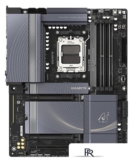 Материнская плата Gigabyte B850 AI TOP - Изображение №1 — Интернет-магазин ПроЗаказ