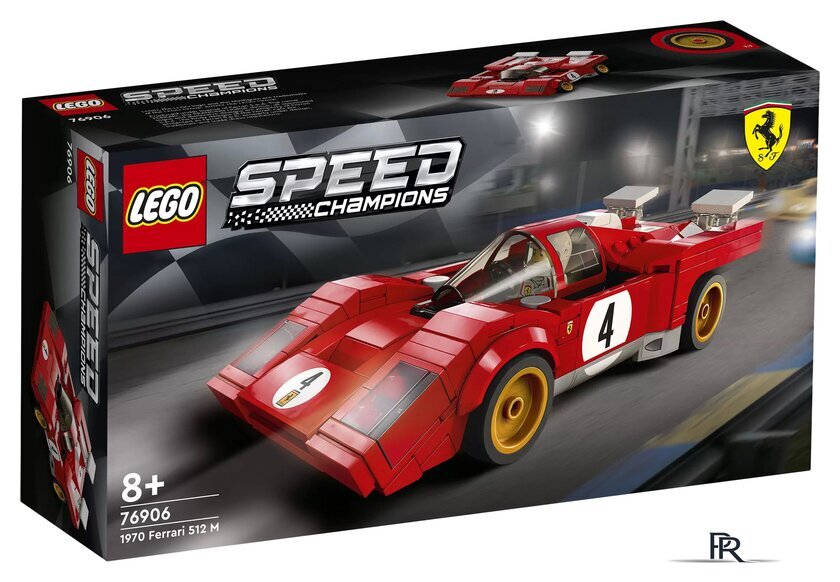 Конструктор LEGO Speed Champions 76906 1970 Ferrari 512 M - Изображение №1 — Интернет-магазин ПроЗаказ