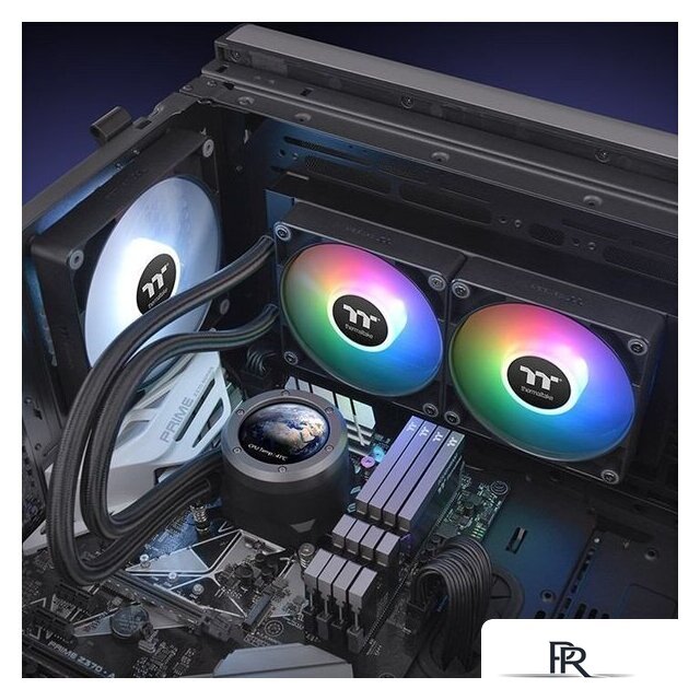Система жидкостного охлаждения для процессора Thermaltake TH240 V2 Ultra ARGB CL-W383-PL12SW-A - Изображение №6 — Интернет-магазин ПроЗаказ
