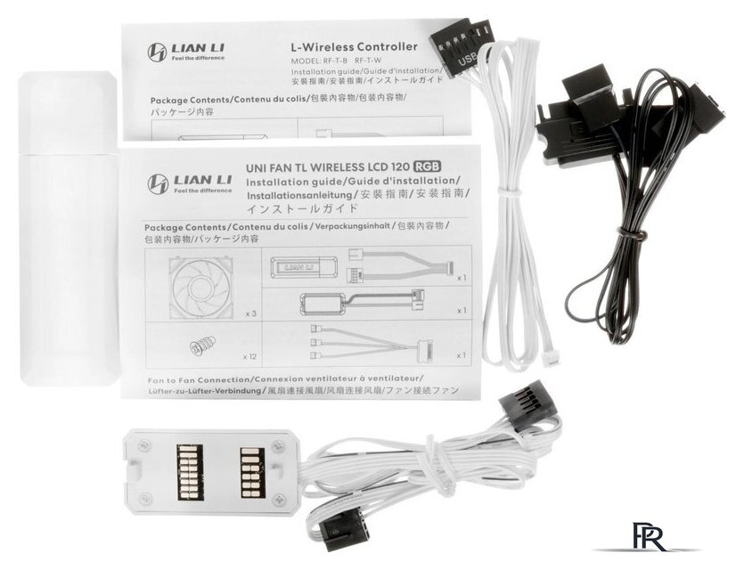 Комплект вентиляторов для корпуса с контроллером Lian Li Uni Fan TL 120 Wireless 12TLLCD1W3W G99.12TLLCD1W3W.R0 - Изображение №10 — Интернет-магазин ПроЗаказ