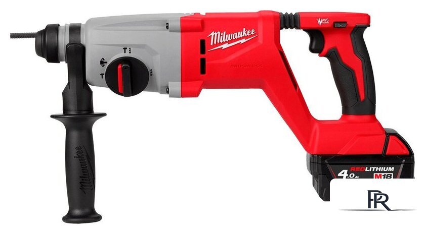 Перфоратор Milwaukee M18 M18BLHACD26-402X 4933492480 (с 2-мя АКБ, кейс) - Изображение №2 — Интернет-магазин ПроЗаказ
