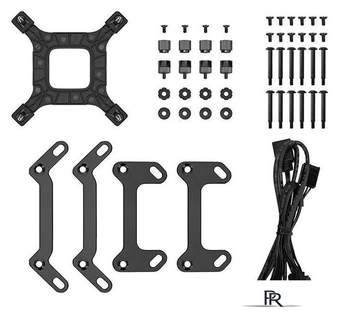 Система жидкостного охлаждения для процессора DeepCool LQ360 Ultra ARGB R-LQ360-BKASMC-G-1 - Изображение №5 — Интернет-магазин ПроЗаказ