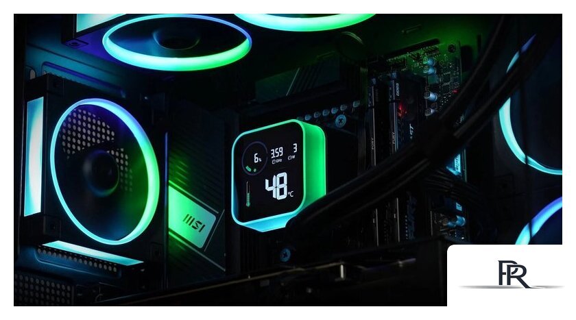 Система жидкостного охлаждения для процессора DeepCool LQ360 Ultra ARGB R-LQ360-BKASMC-G-1 - Изображение №8 — Интернет-магазин ПроЗаказ