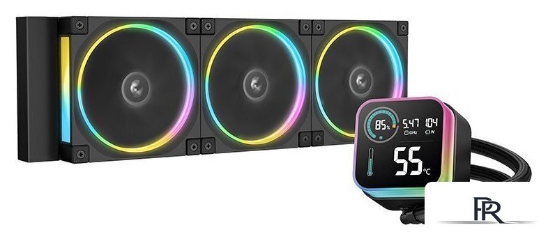 Система жидкостного охлаждения для процессора DeepCool LQ360 Ultra ARGB R-LQ360-BKASMC-G-1 - Изображение №1 — Интернет-магазин ПроЗаказ