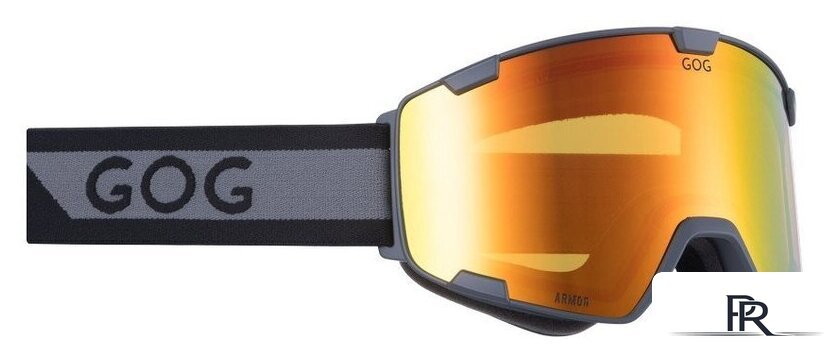 Горнолыжная маска (очки) GOG Polarized H606-3P (серый матовый) - Изображение №2 — Интернет-магазин ПроЗаказ