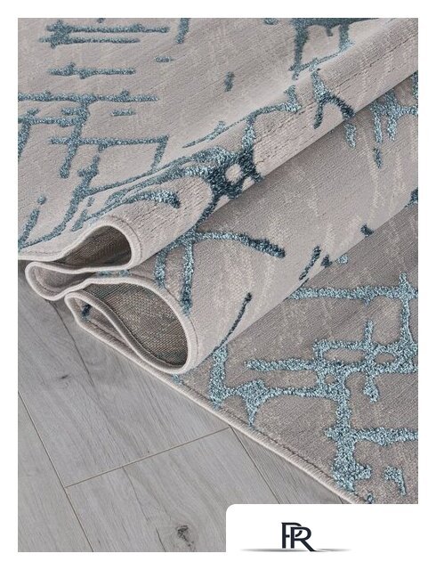 Ковер для жилой комнаты Merinos Liman F164-STAN-GRAY-D.BLUE (2х2.9) - Изображение №2 — Интернет-магазин ПроЗаказ