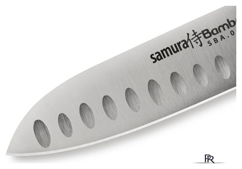 Кухонный нож Samura Bamboo SBA-0093 - Изображение №4 — Интернет-магазин ПроЗаказ